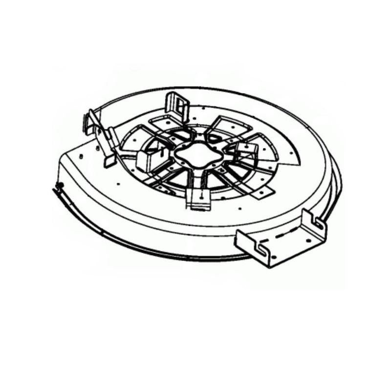 Plateau de coupe 76 cm 683-04459637 - 683-04459 pour Gartenland GL+C5603+E5579:E5602+E5573:E5602+C560+E5464:E5602