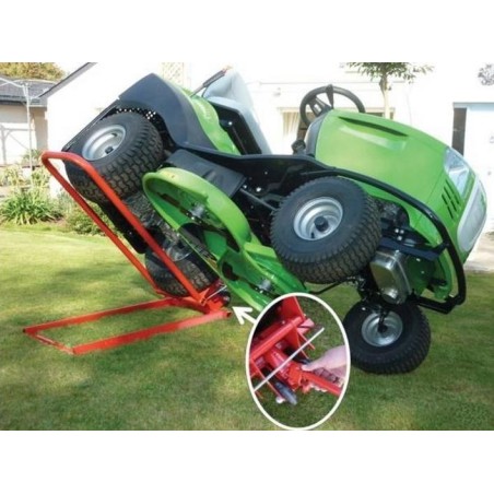 Lève autoportée tracteur tondeuse Cliplift 0110002 - 300kg - 90cm